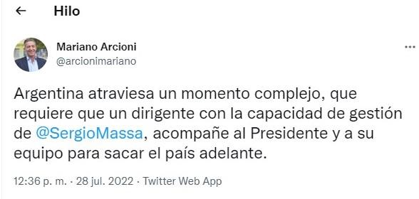Arcioni Massa Tuit