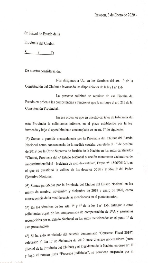 Pedido de información a Fiscalía de Estado2