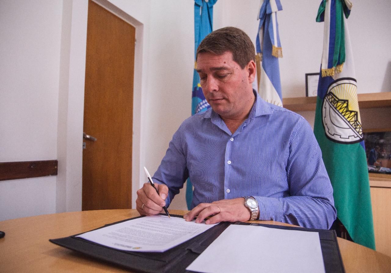 Biss ratificó la adhesión de Rawson en la Red Argentina de Municipios contra el Cambio Climatico