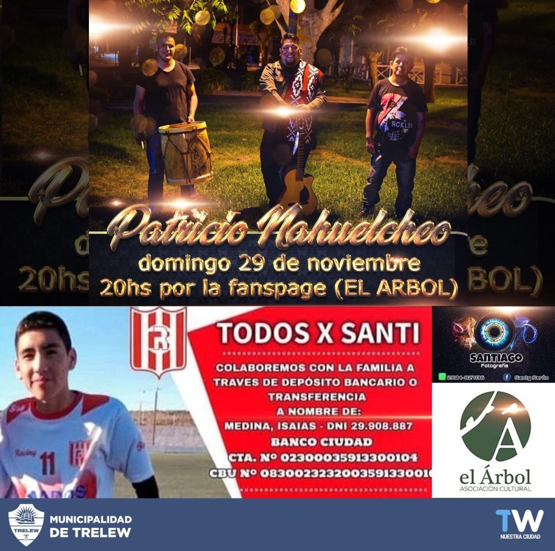 Recital solidario por Santiago Medina