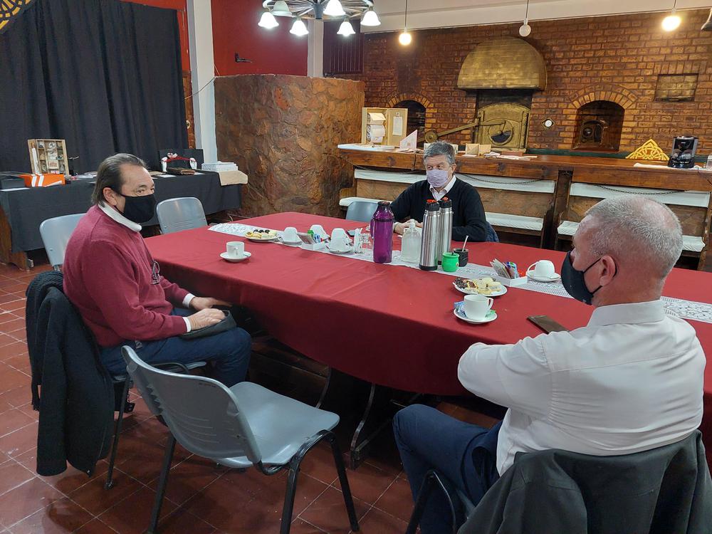 Menna con Darío James y López Salaberry (1)