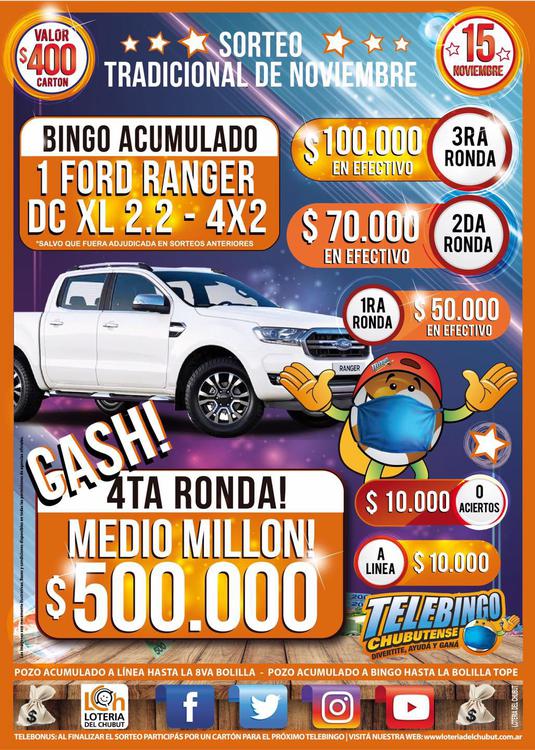 Telebingo 15 de noviembre