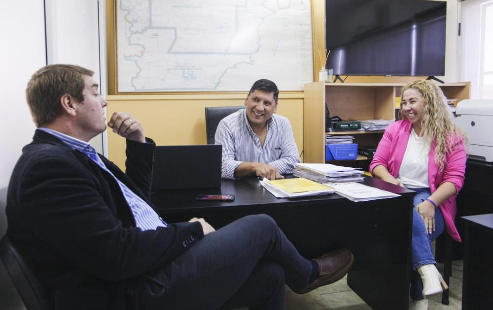 Damián Biss, Silvana Cendra y Luis Aguilera