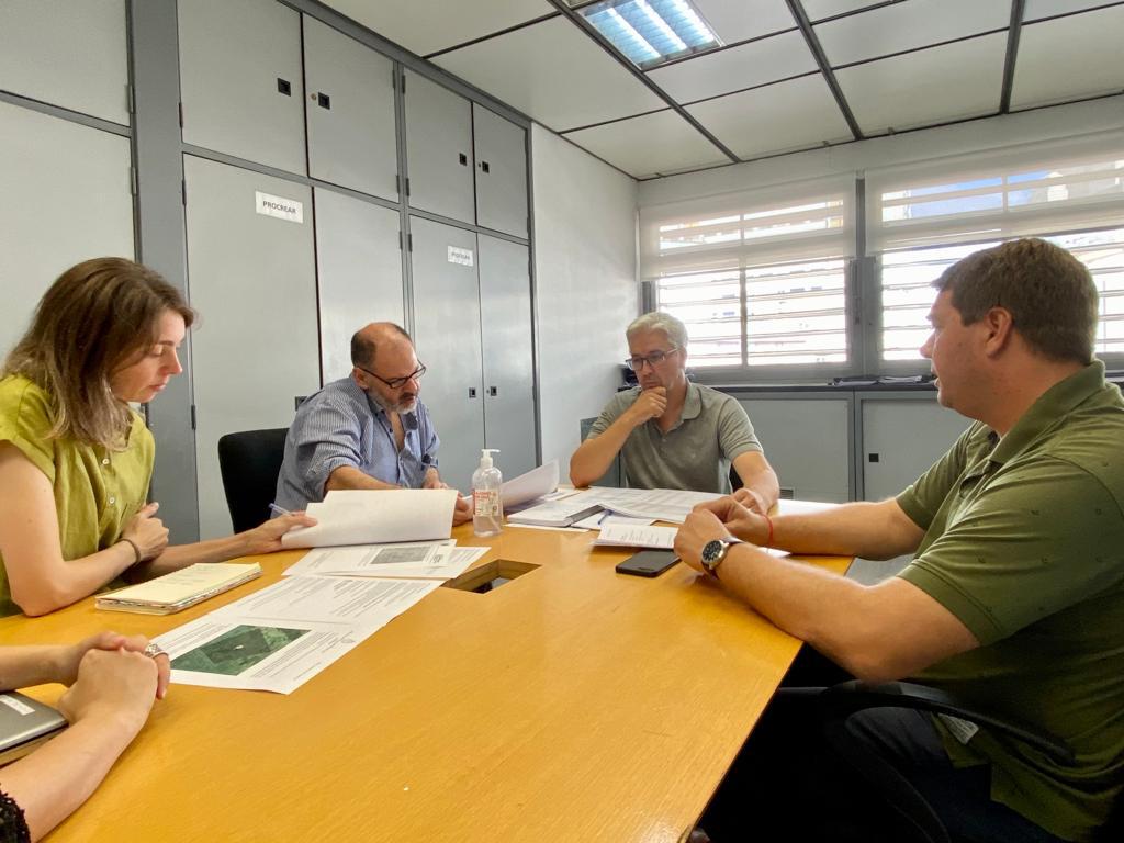 Biss se reuniò con Agustìn Pinedo, director de Producciòn de Suelo e Instrumentos de Gestión del Ministerio de Desarrollo Territorial y Hábitat de la Nación