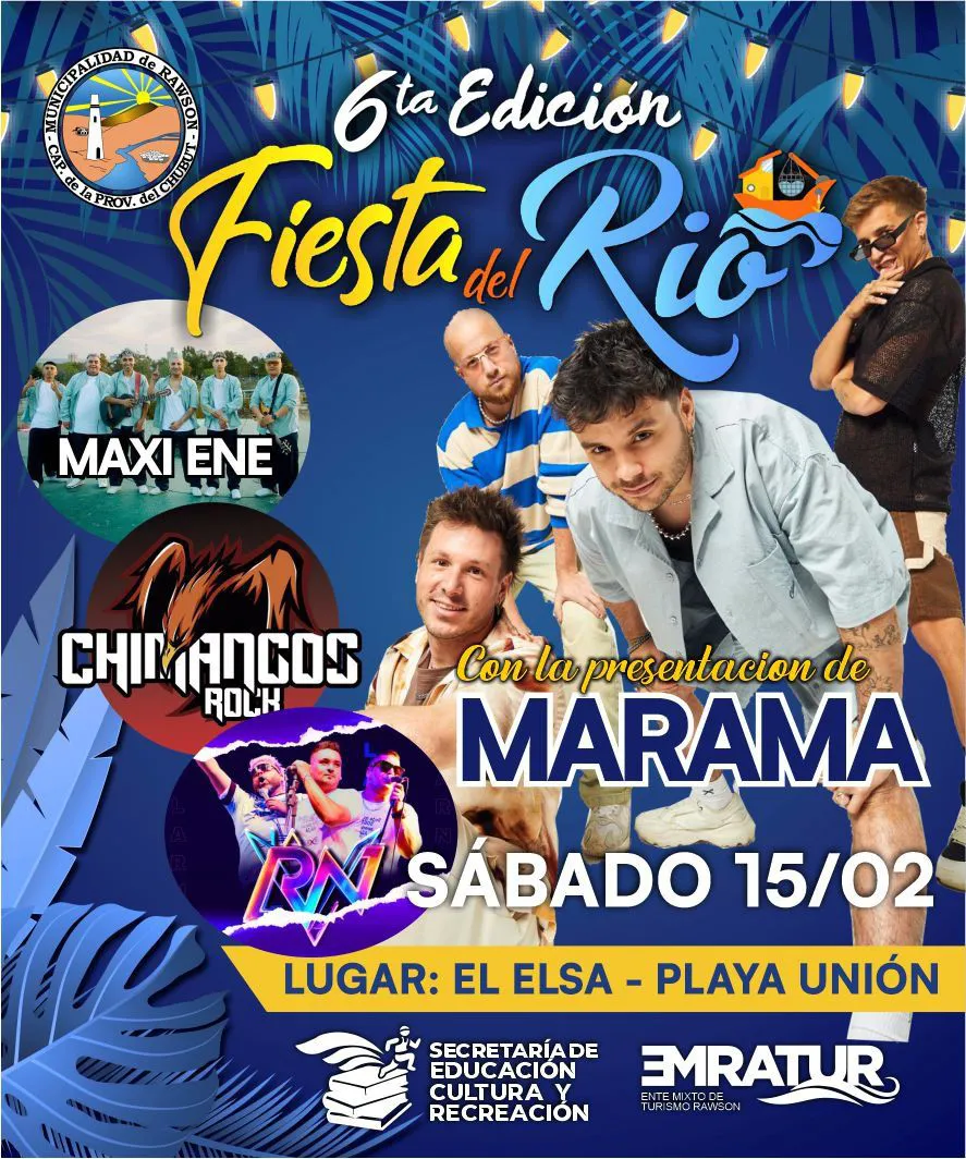 Flyers Sexta ediciòn Fiesta del Rìo (1)
