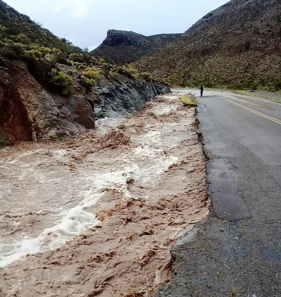 Ruta 25 lluvia