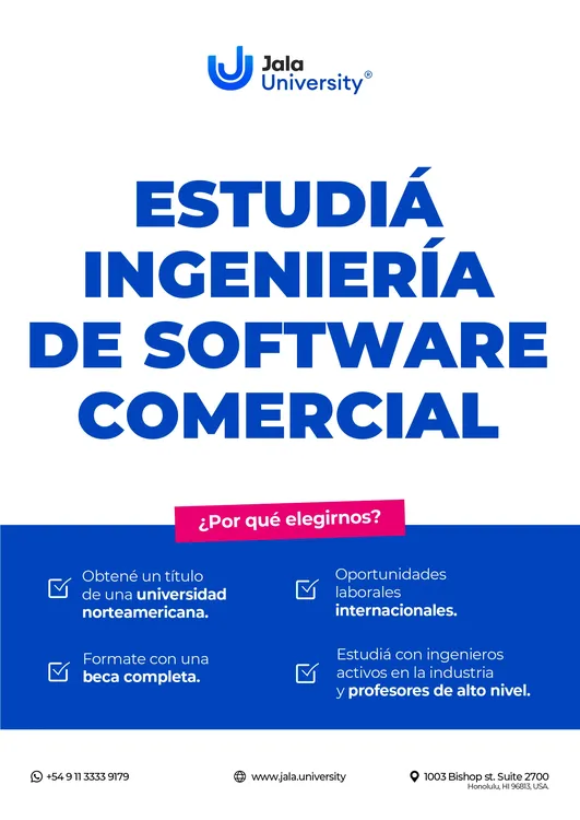Foto 1 - Flyer Argentina - Jala University 01