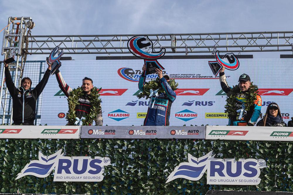 Podio Emanuel Abdala