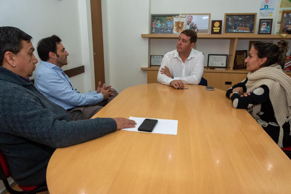Biss se reunió con Hernán Farina, representante de la Universidad Nacional de Quilmes