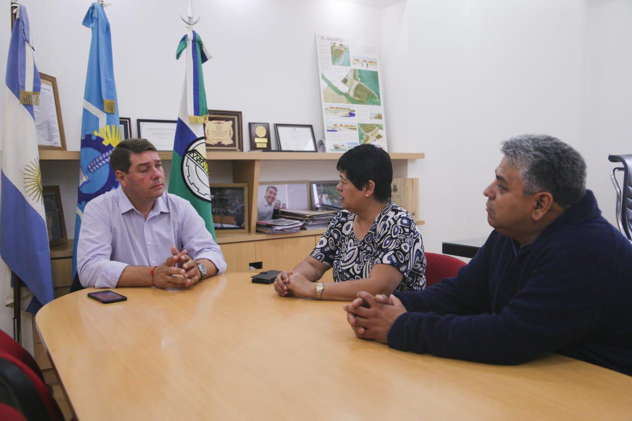 Biss junto a Gabriela Huenchual y Lino Gutiérrez