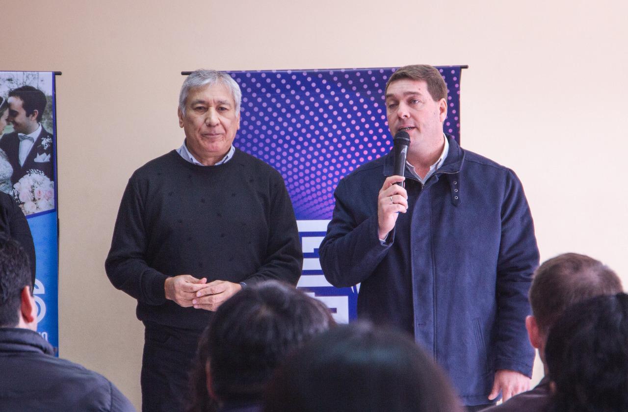 Damián Biss y Alfredo Béliz