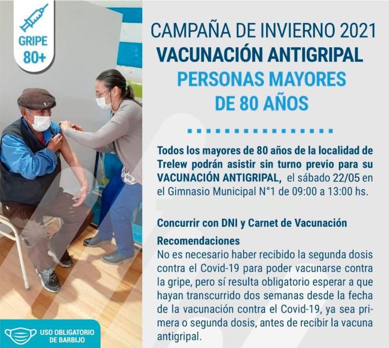 vacunacion antigripal trelew