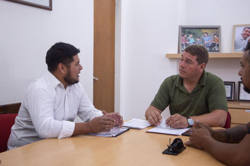 Biss se reunió con representantes de la Asociación Civil Terpenos del Sur