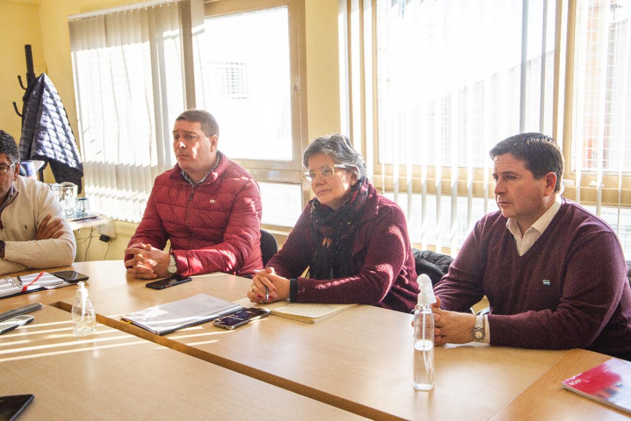 Biss, Ciccarone y Figueroa en reunión con la Secretaría de Pesca