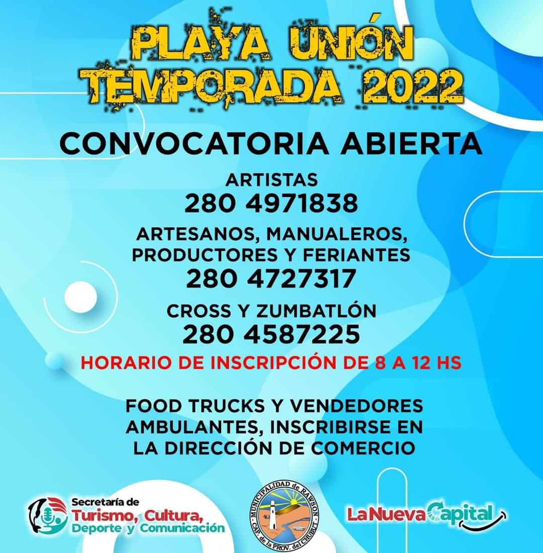 Flyer - convocatoria Temporada 2022