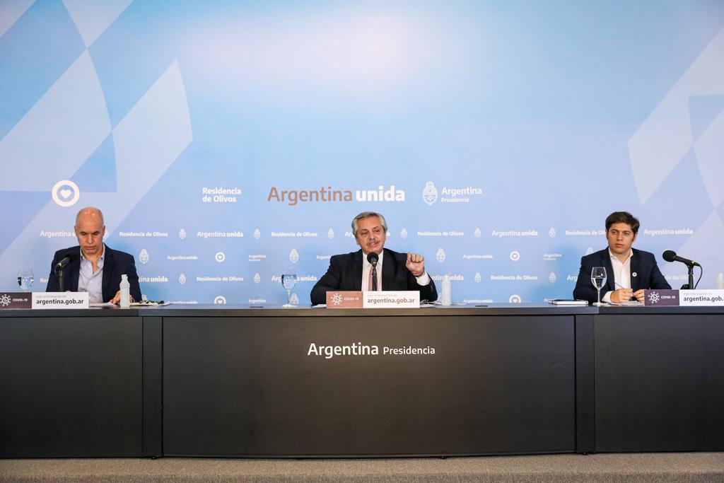 Alberto Fernández anuncio