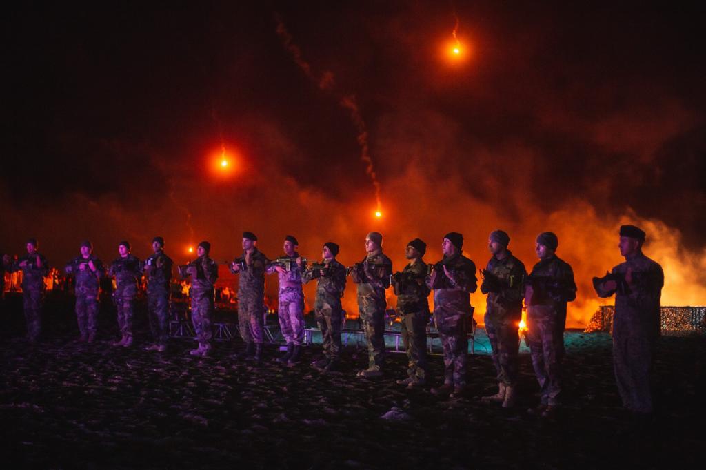 Recreación de la Operación Georgias en Playa Unión (1)