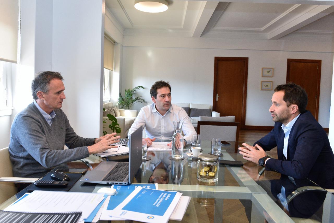 Luque e Issa Pfister en Buenos Aires