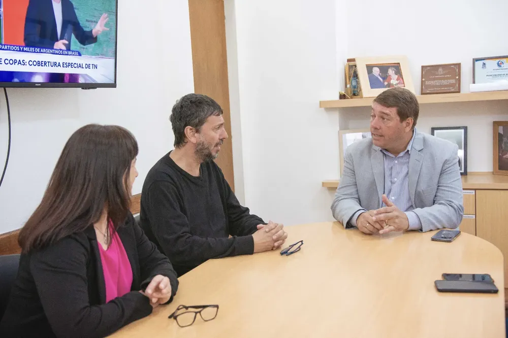 El intendente Biss recibió al presidente de la Red Federal de Municipios Turísticos