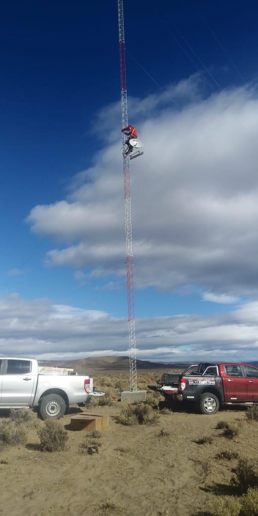 Instalación de antena Meseta