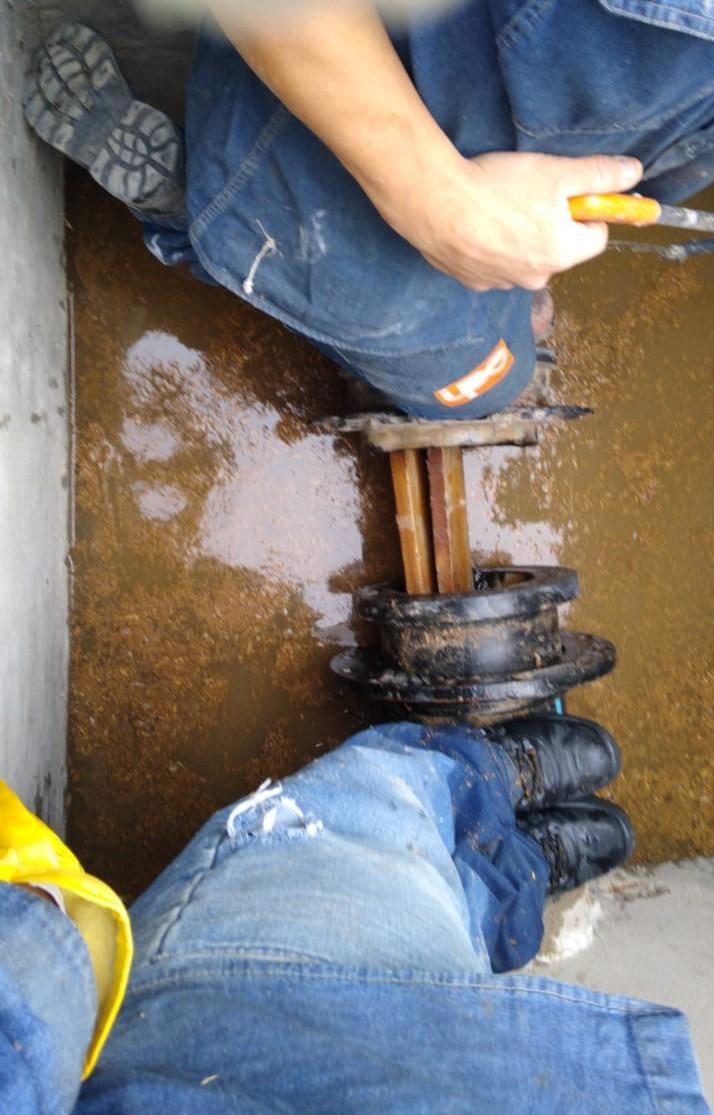 reparación agua Gaiman (2)