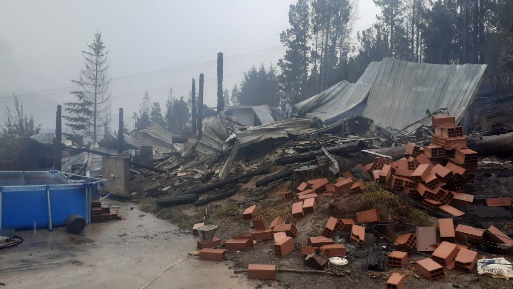 Incendios cordillera