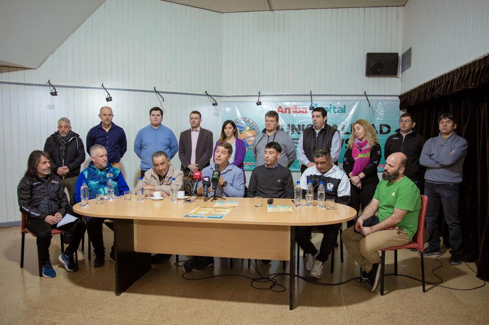 Conferencia de prensa de las actividades por el aniversario 158 de Rawson