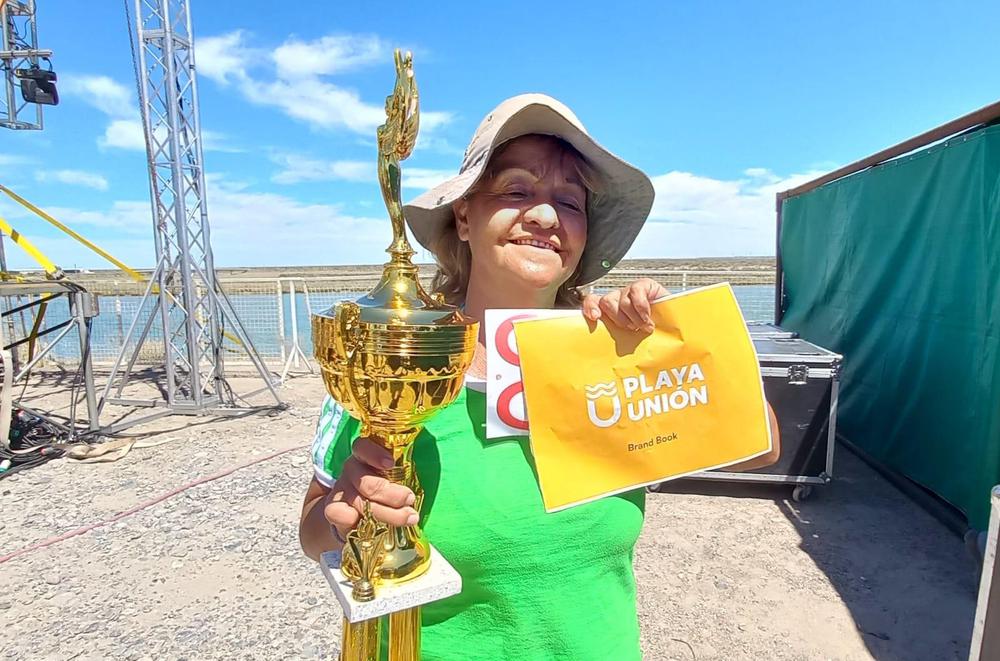 Margarita Soto, ganadora del Concurso de Pesca