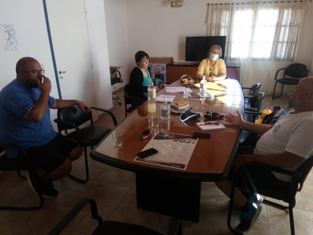 Reunión primer evento de deportes