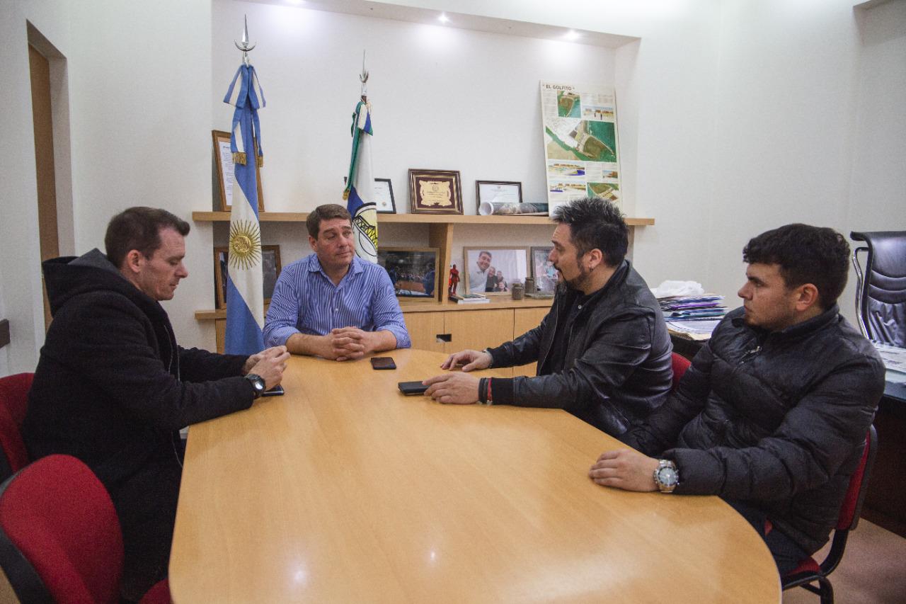 El intendente Damián Biss y Fernando Vosecky mantuvieron una reunión con el SMATA