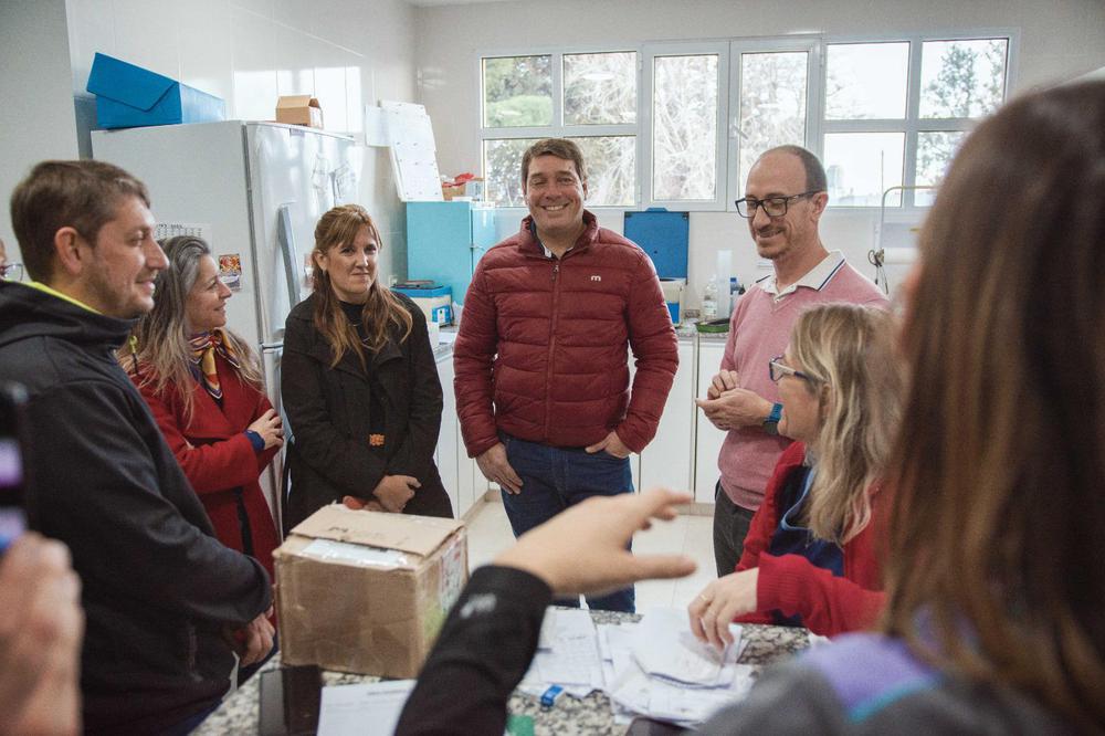 Biss participó de la inauguración de un nuevo espacio del Hospital Santa Teresita (1)