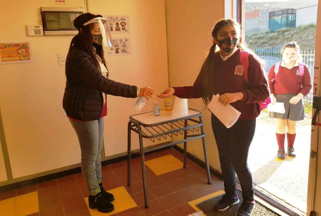ProtocoloEnEscuelaFundacionPadreCortiRegresoAClases