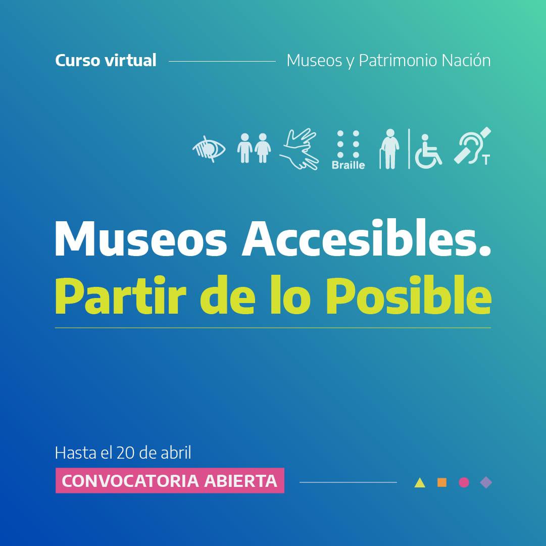 Convocatoria Museos accesibles