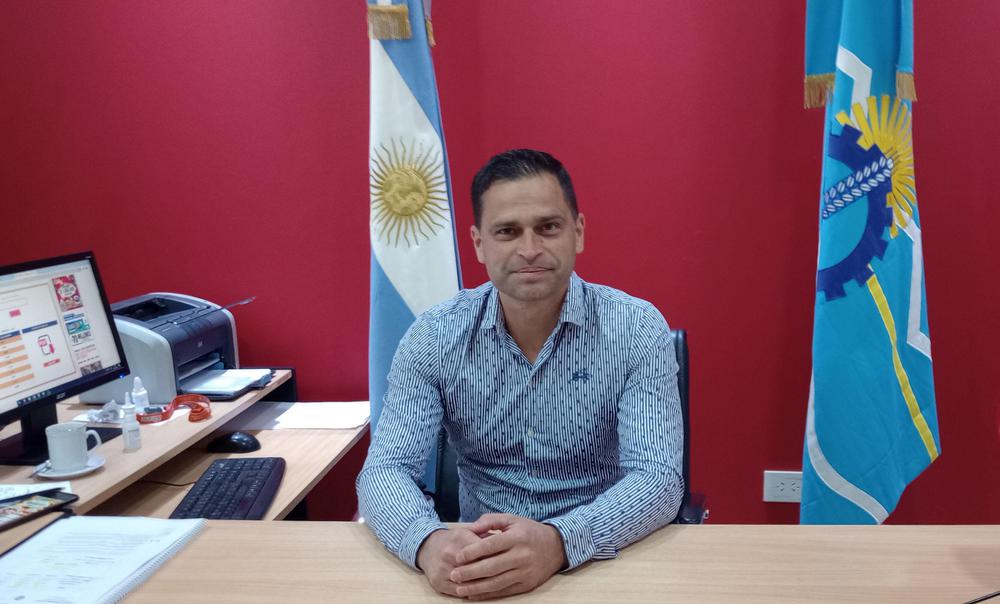 Ramiro Ibarra, gerente general de Lotería del Chubut
