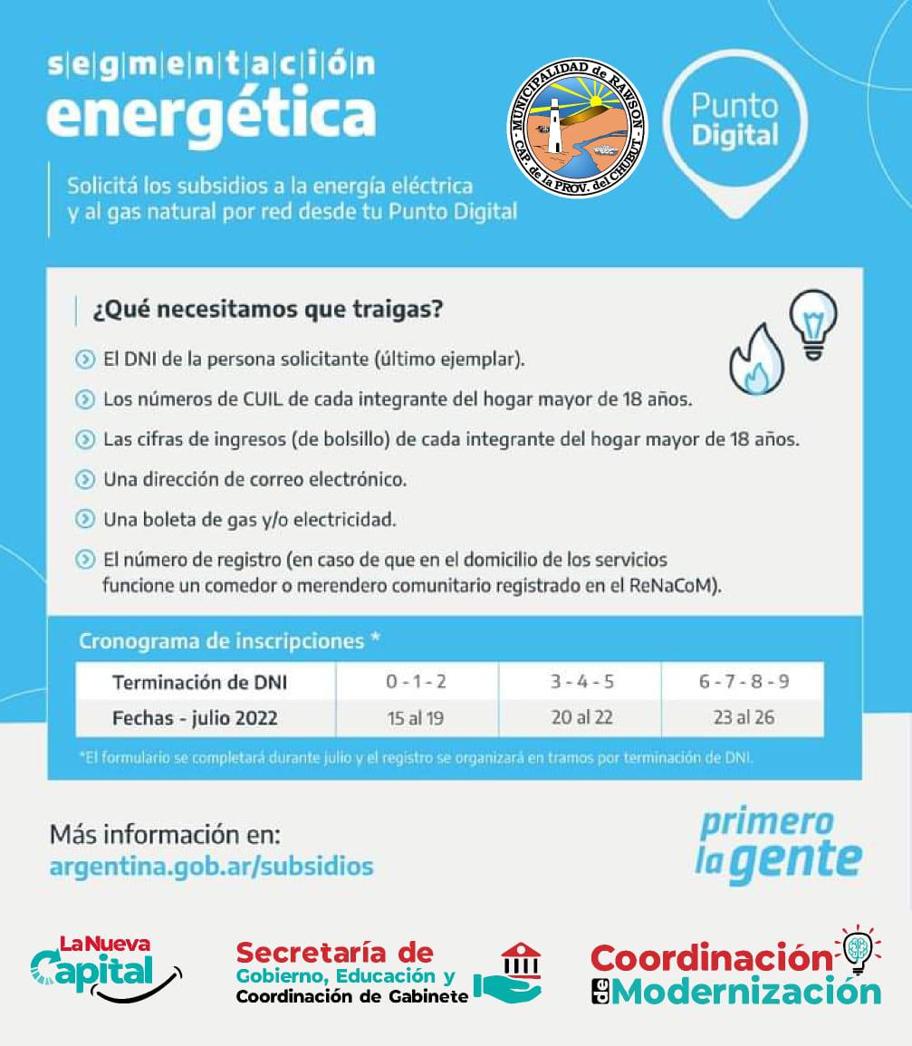 Flyer Segmentación energética