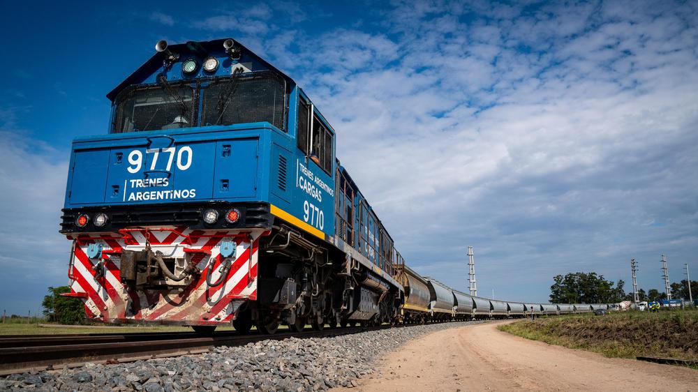 FOTO - NUEVO RÉCORD DE TRENES ARGENTINOS CARGAS PARA EL PRIMER TRIMESTRE 2022