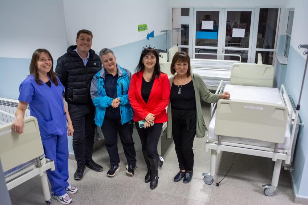 Biss visitó el Hospital Santa Teresita y observo los nuevos equipamientos