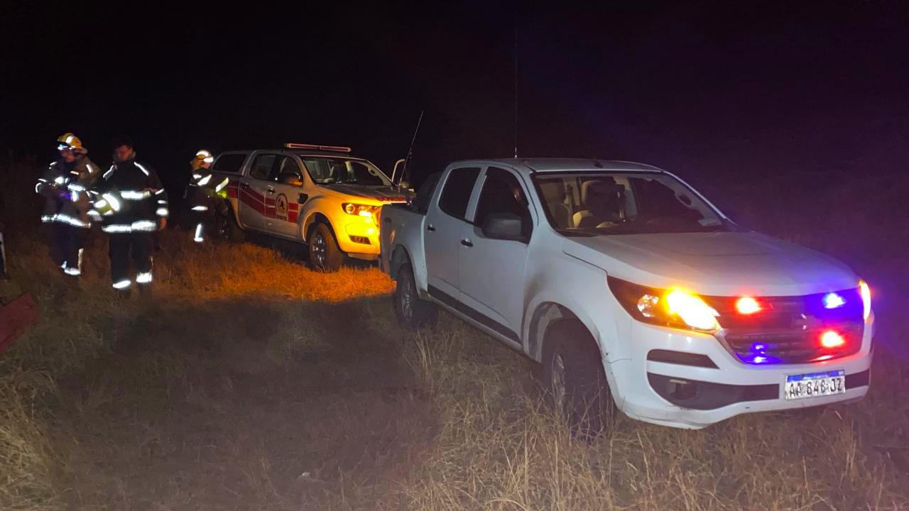 Foto 1 - Operativo rescate en Cerro 21 Esquel