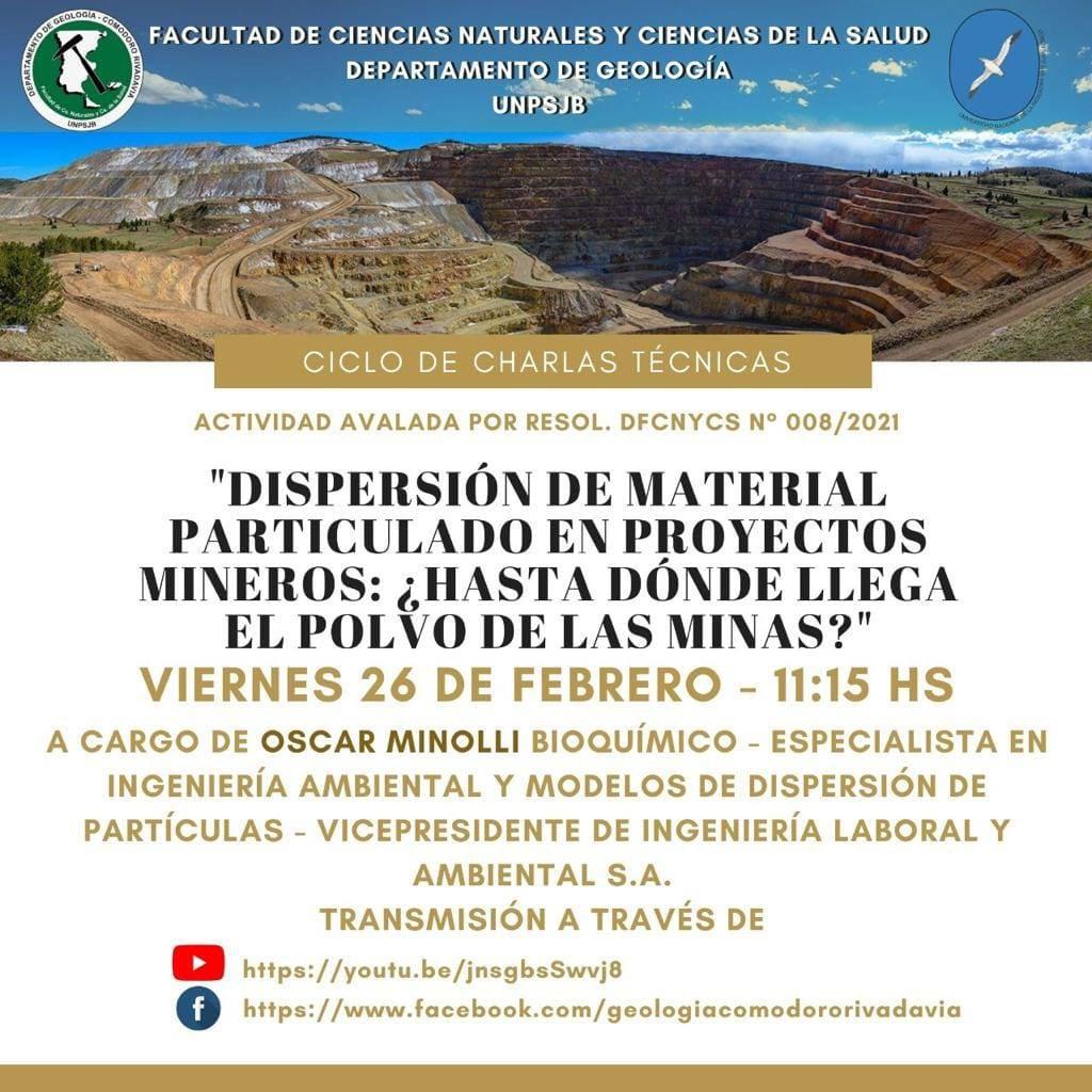 Flyer Charla Universidad