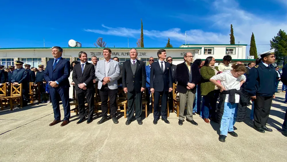 Biss participó de la Ceremonia de Recepción de la Aeronave P-3 Orión (1)