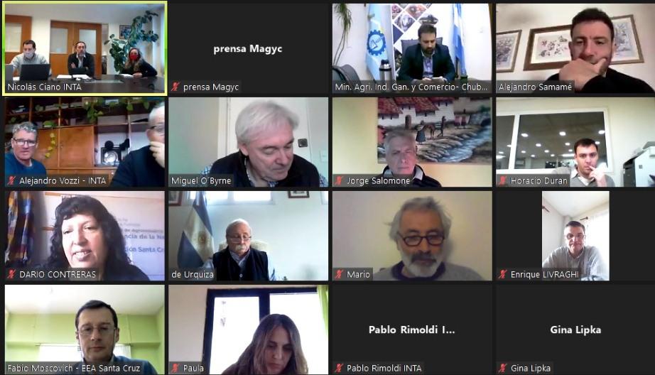 El Gobierno Provincial trabaja junto al Consejo Regional Patagonia Sur de INTA (1)