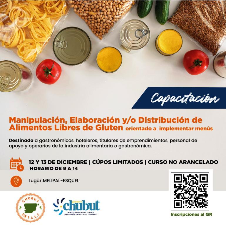 Esquel Provincia impulsa capacitación sobre manipulación de alimentos libres de gluten