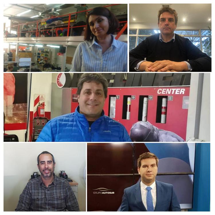 Zárate, Nervi, Mendonca, Harislur y Oroquieta