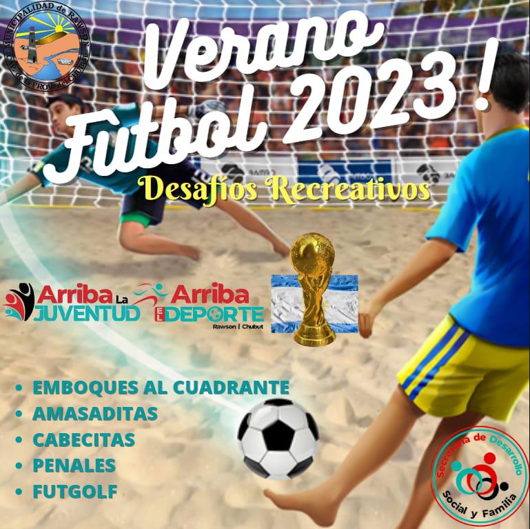 Flyer Verano Fútbol 2023