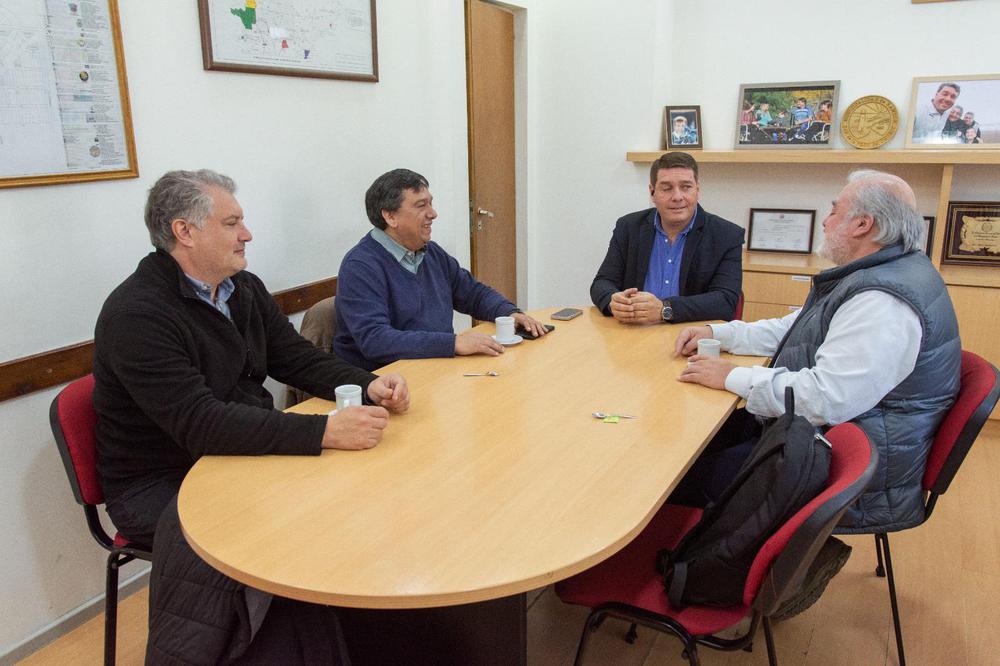 Biss y Varela junto a Zárate y Checura