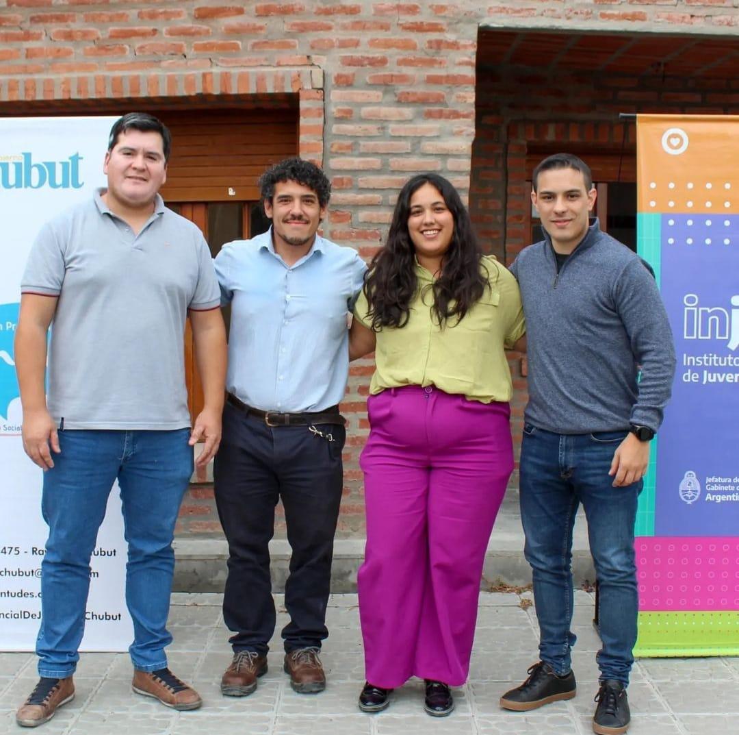 Jonathan Biss junto a Leonardo Anzalone, Zahira Boukdale y Eduardo Sánchez Abraham