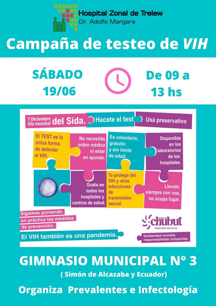 testeo vih trelew