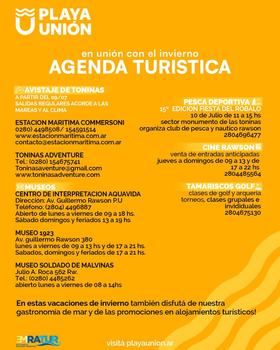 Agenda Vacaciones de Invierno