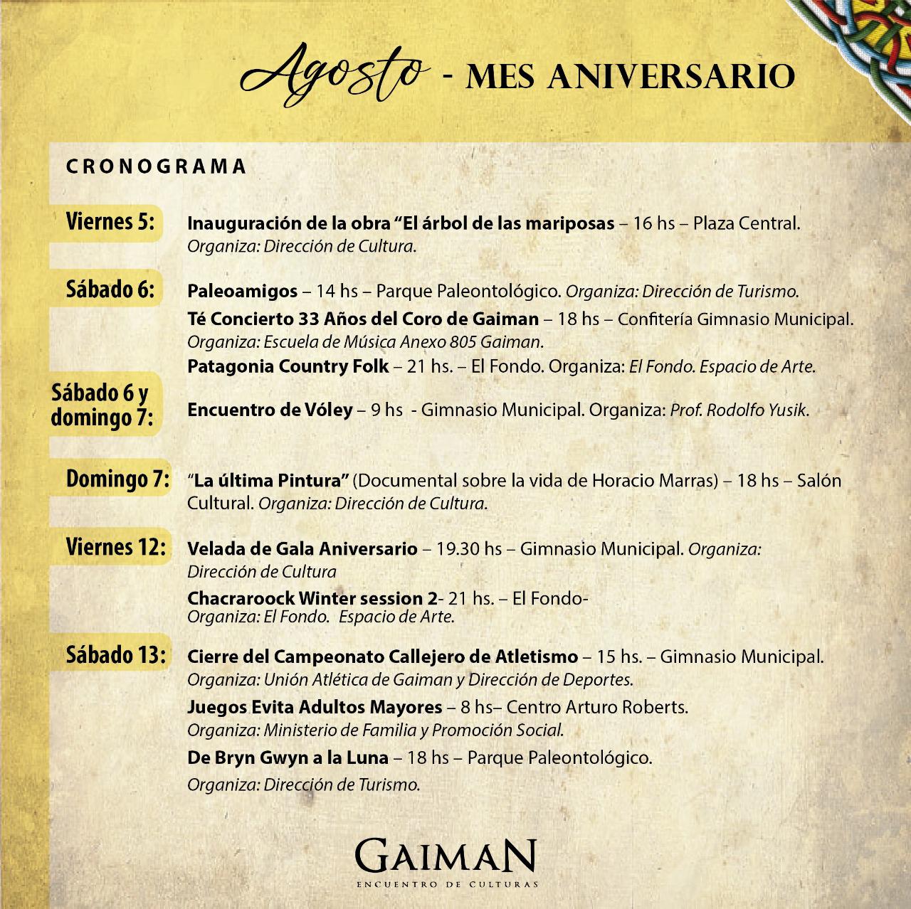 Aniversario 1