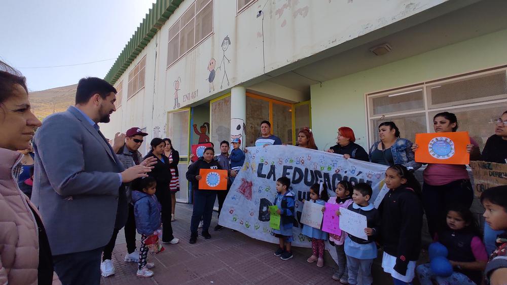 Abrazo simbólico jardín Buffa